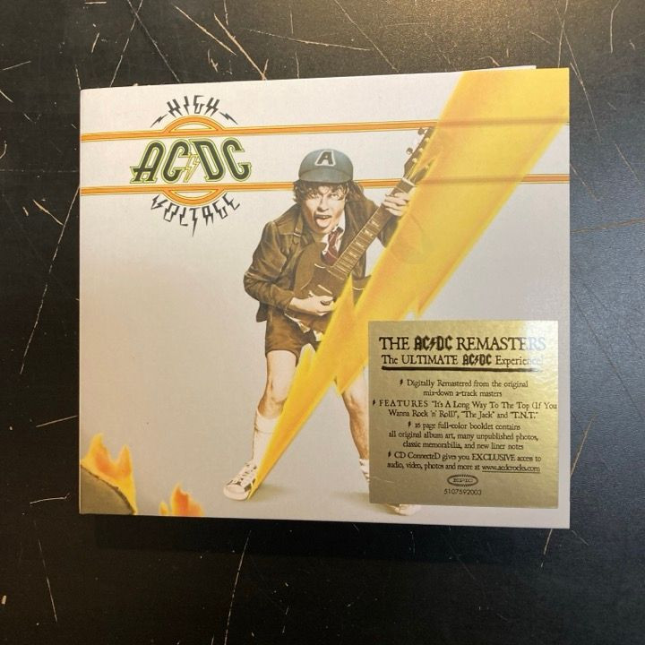 AC/DC - High Voltage (remastered) CD (M-/M-) -hard rock-